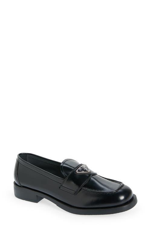 Prada Triangle Logo Loafer Product Image