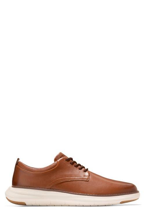 COLE HAAN Grand Remix Derby In British Tan/ivory Product Image