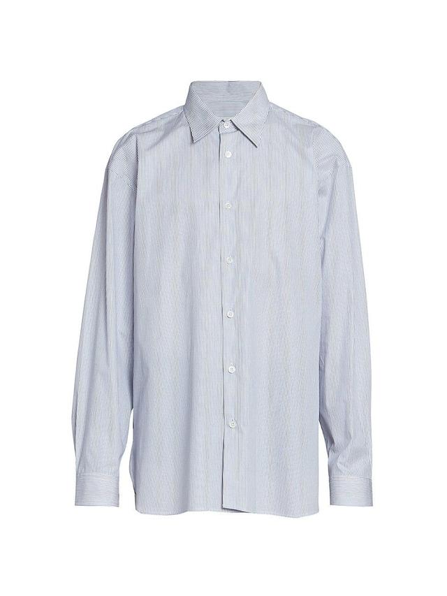 Mens Croom Pinstriped Button-Up Shirt Product Image