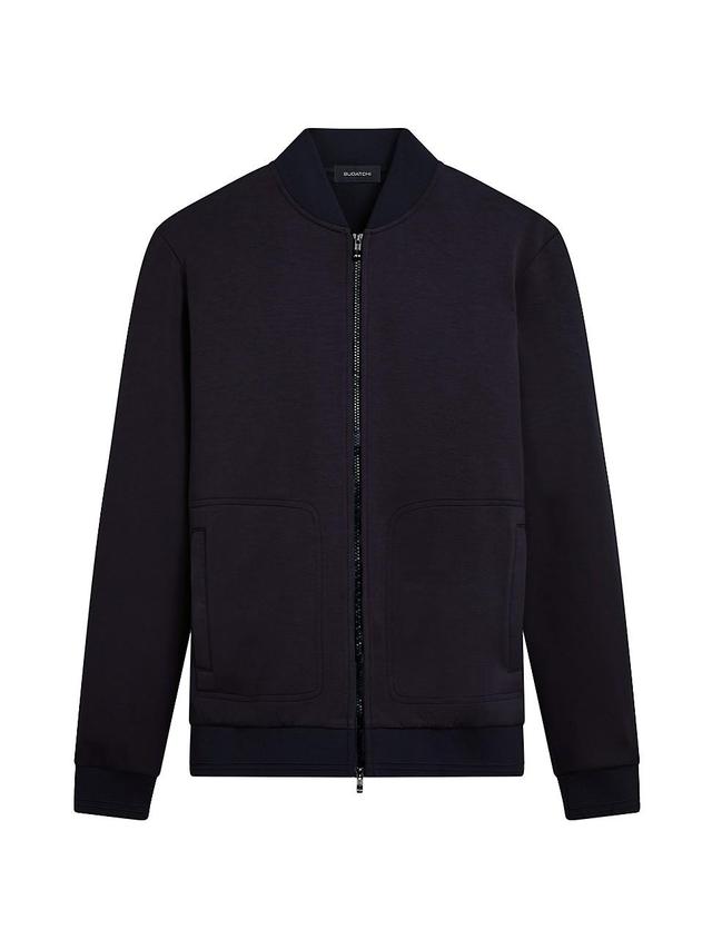 Bugatchi Zip-Up Bomber Jacket Product Image