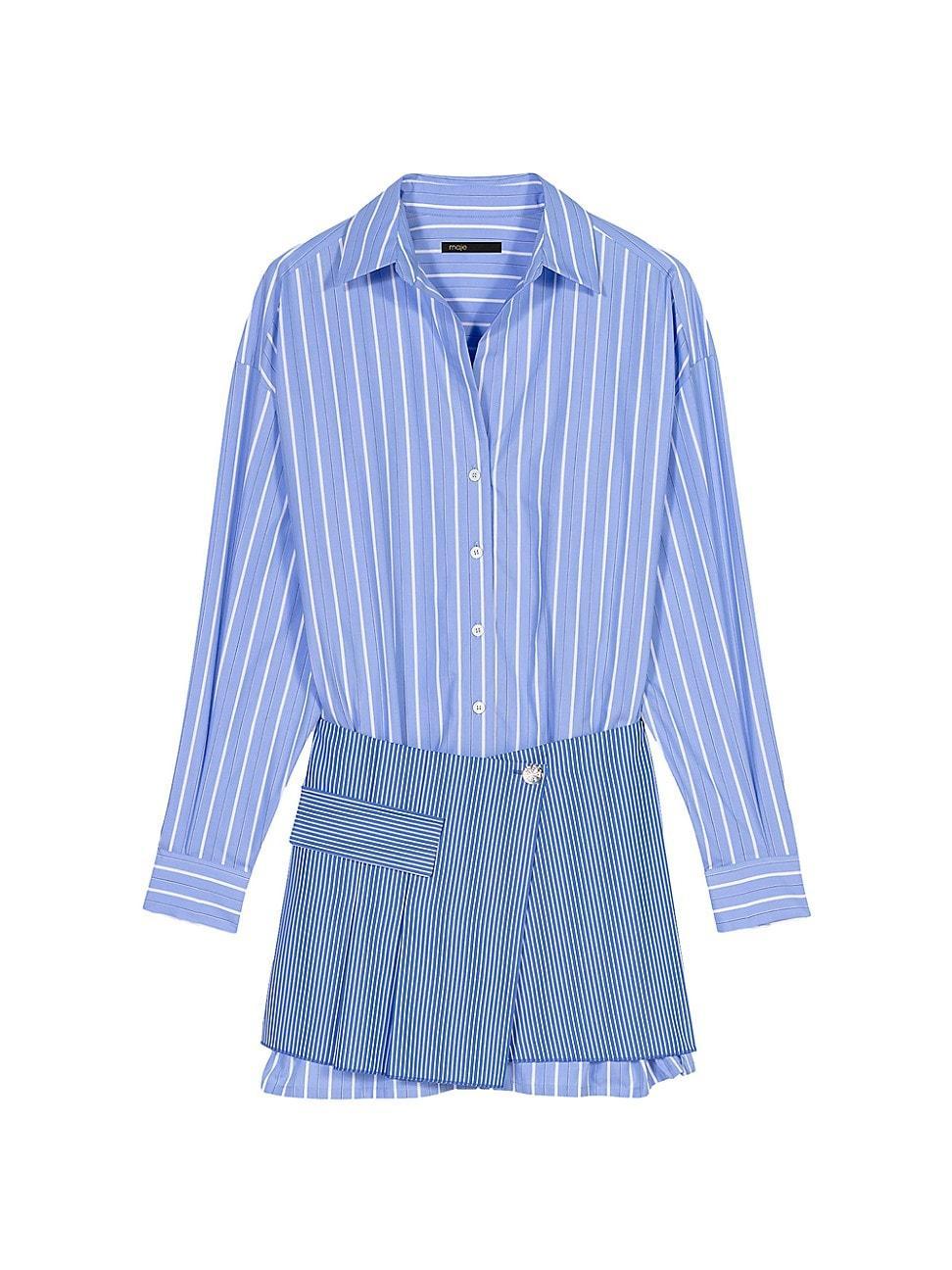 Womens 2-in-1 Striped Dress Product Image