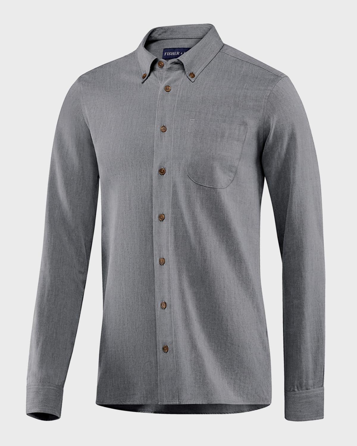 Mens Camden Wool-Blend Sport Shirt Product Image