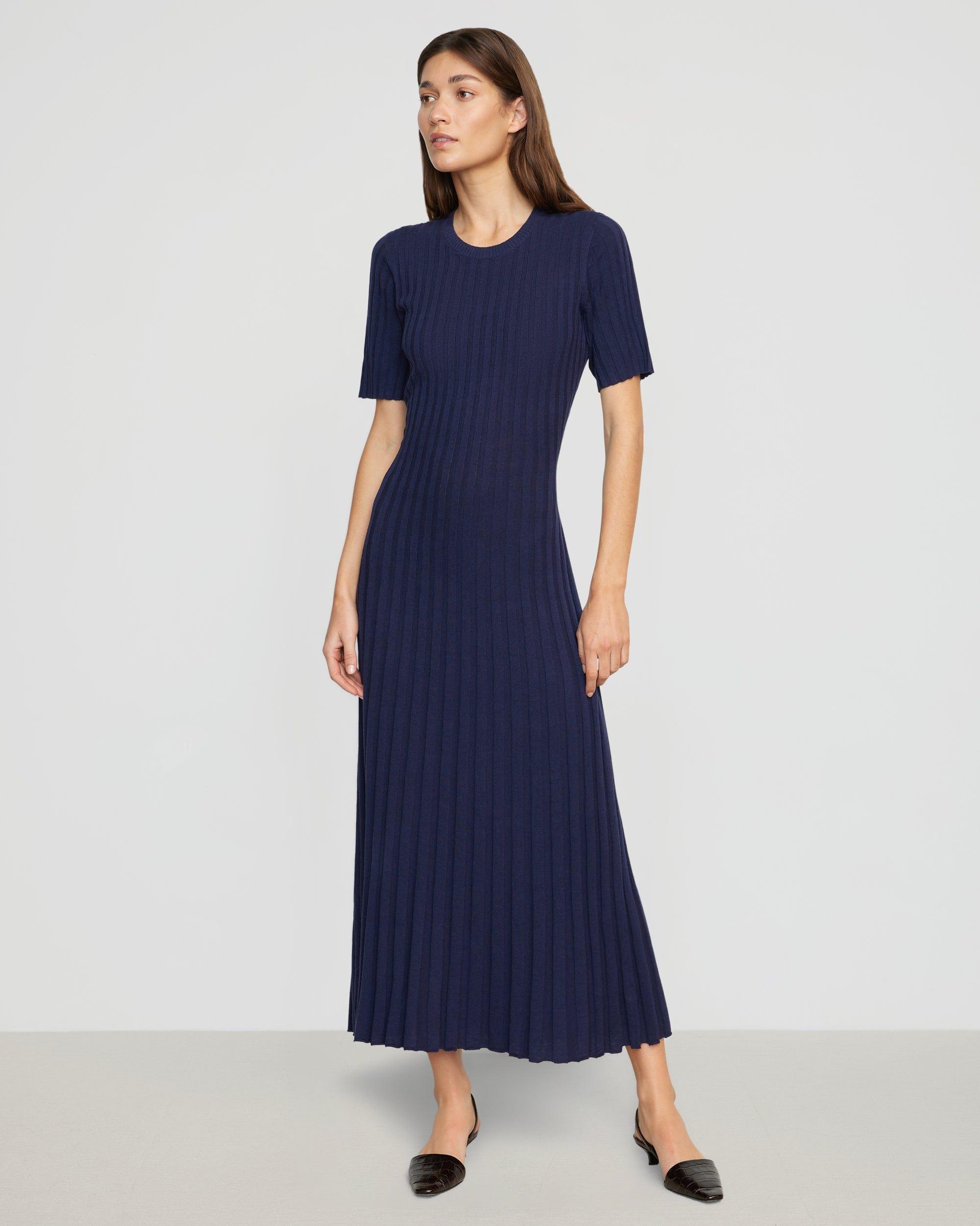 Fena Wide-Ribbed Sweater Dress Product Image