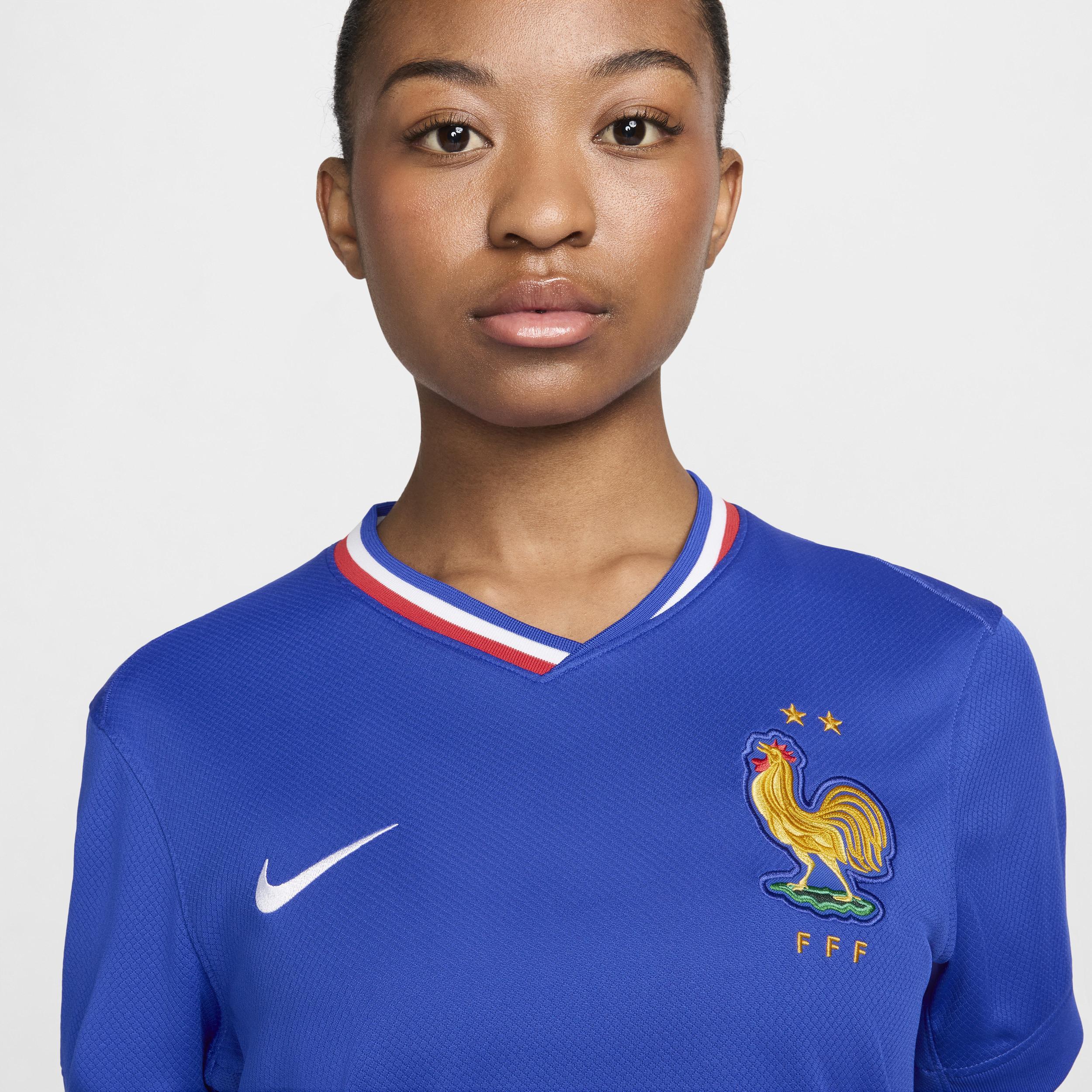 FFF (Team) 2024/25 Stadium Home Nike Women's Dri-FIT Soccer Replica Jersey Product Image