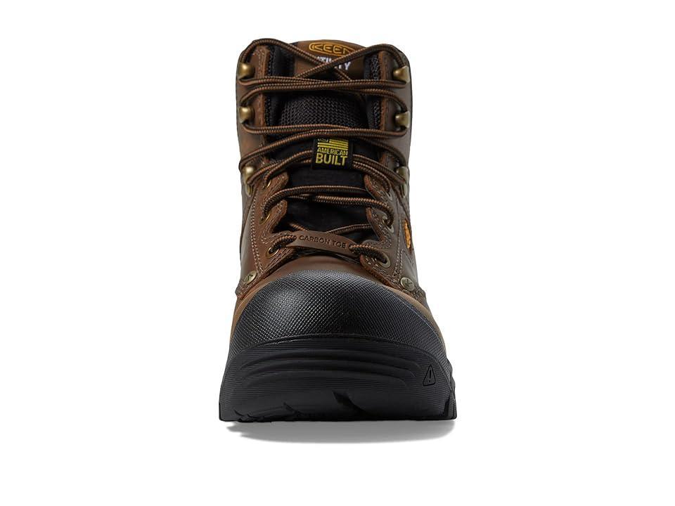 KEEN Utility 6 Independence WP (Dark Earth/Black) Men's Shoes Product Image