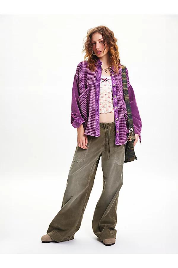 Kimchi Blue Amelie Corduroy Pull-On Pant Womens at Urban Outfitters Product Image