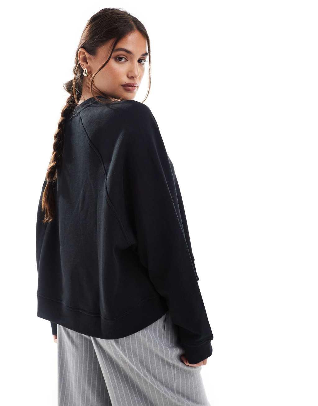 ASOS DESIGN oversized sweat with raglan detail Product Image