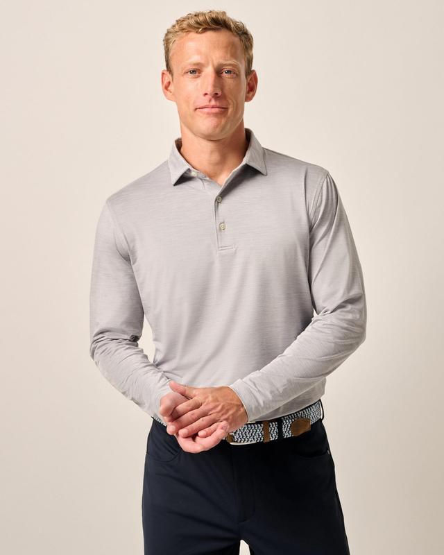 johnnie-O Swing Long Sleeve Featherweight Performance Polo Product Image