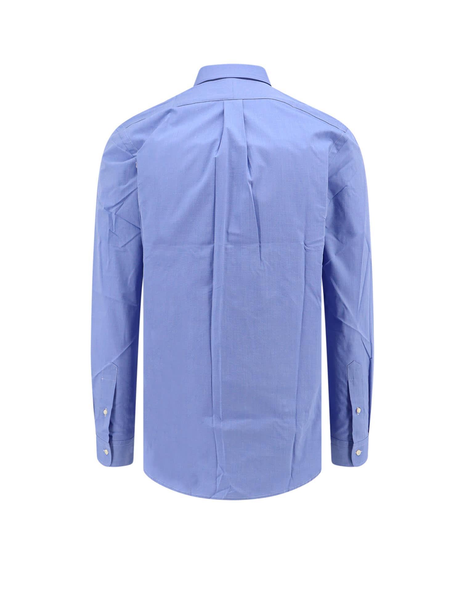 Slbdppcs Long Sleeve Sport Shirt Clothing In Blue Product Image