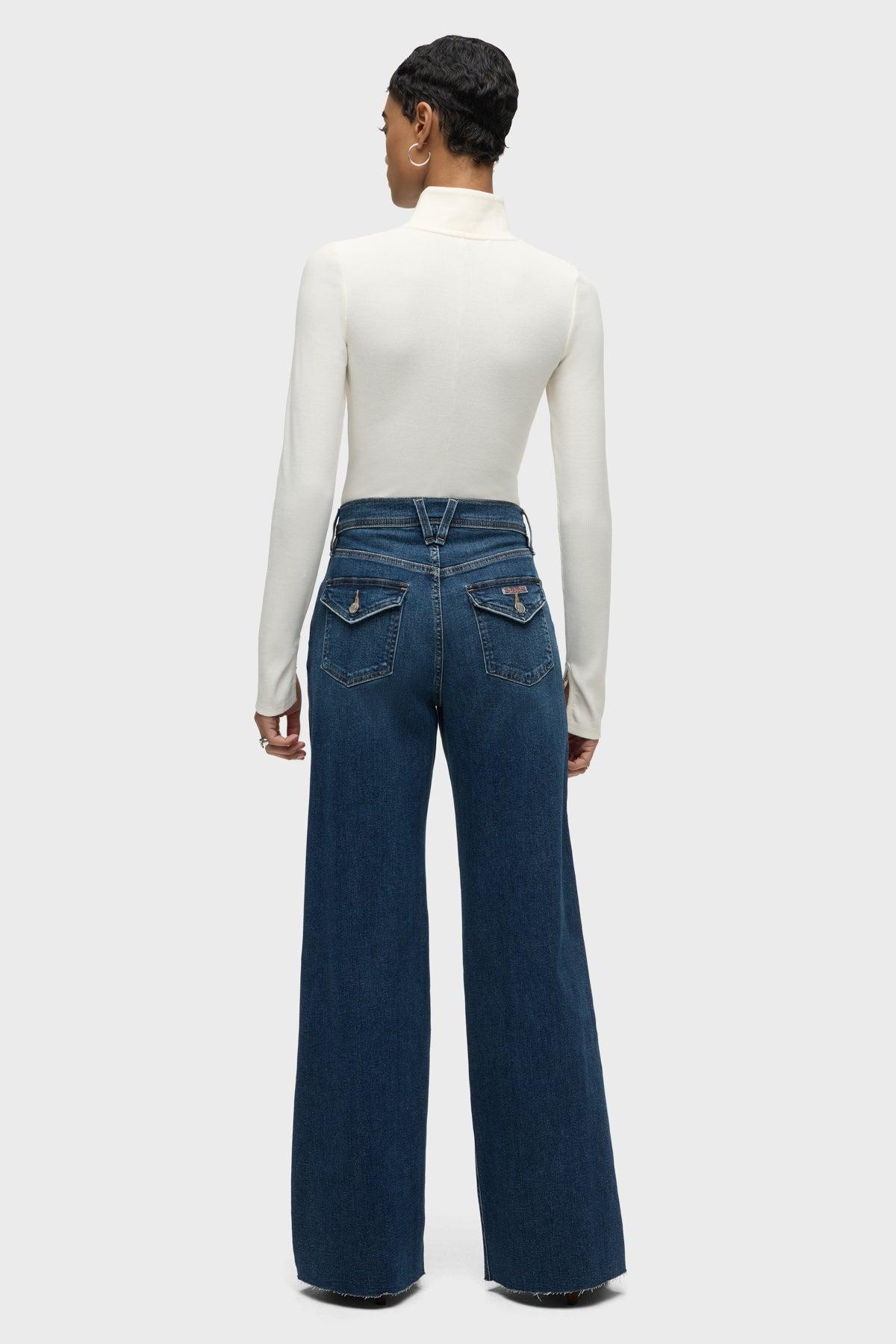 Jodie Loose Fit Wide Leg w/ Flap Jean Female Product Image