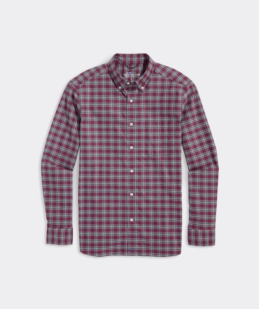 On-The-Go brrrº Tartan Shirt Product Image