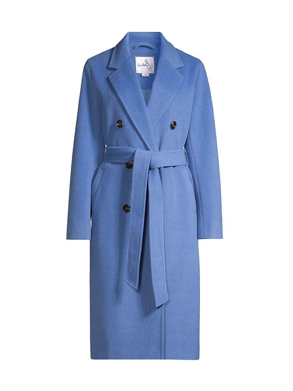 Sam Edelman Tie Waist Double Breasted Trench Coat Product Image