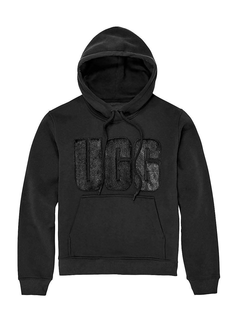 UGG(r) Rey Fuzzy Logo Hoodie Product Image