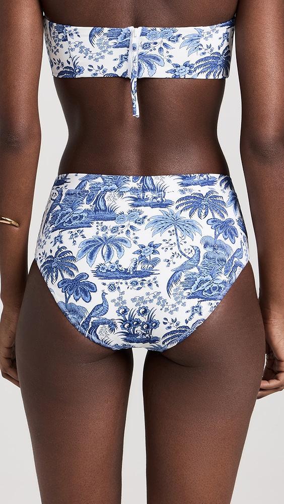 STAUD Devon High Rise Bikini Bottoms | Shopbop Product Image