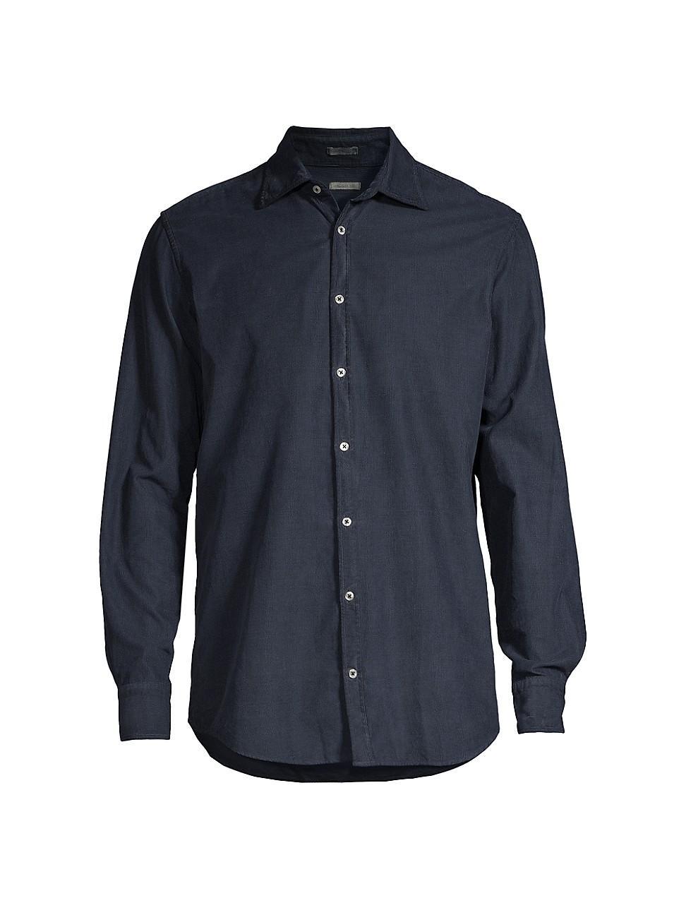 Mens Genova Corduroy Button-Front Shirt Product Image