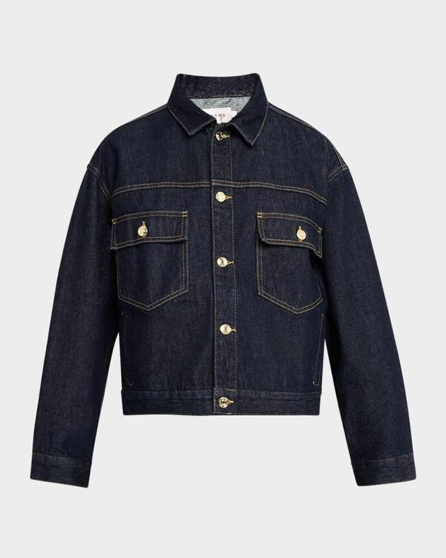 The Boxy Denim Jacket Product Image