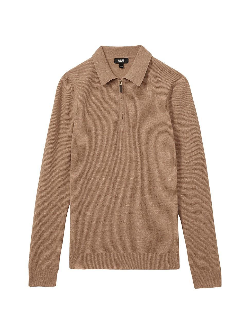 Mens Regis Quarter-Zip Sweater Product Image