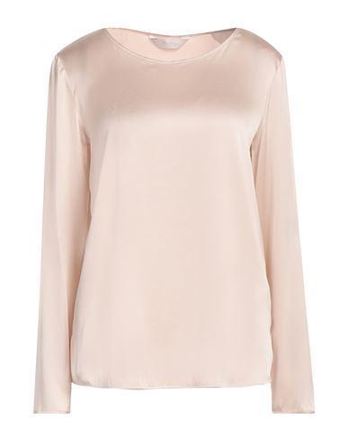 MAX MARA Woman Top Blush Size 12 Silk, Elastane In Pink Product Image