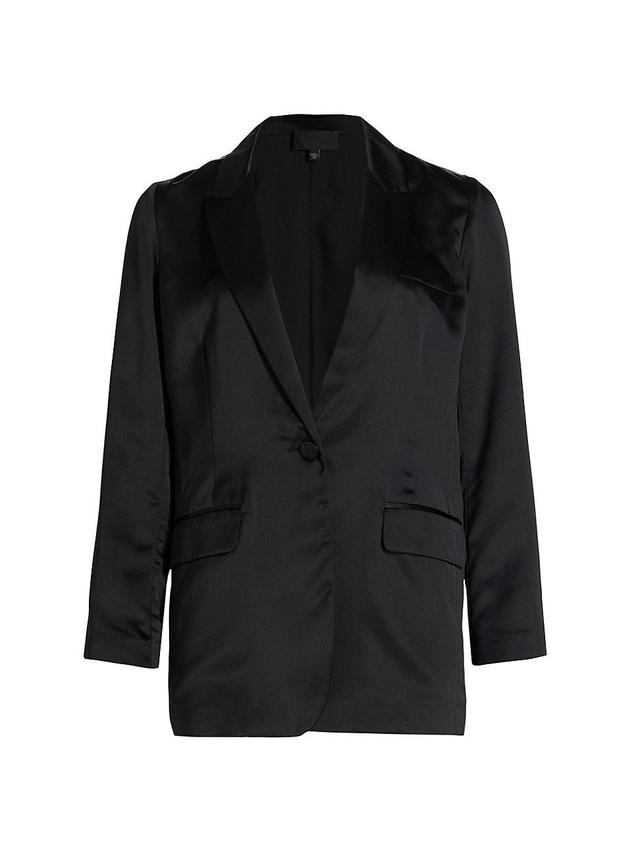 Womens Eveline Silk Jacket Product Image