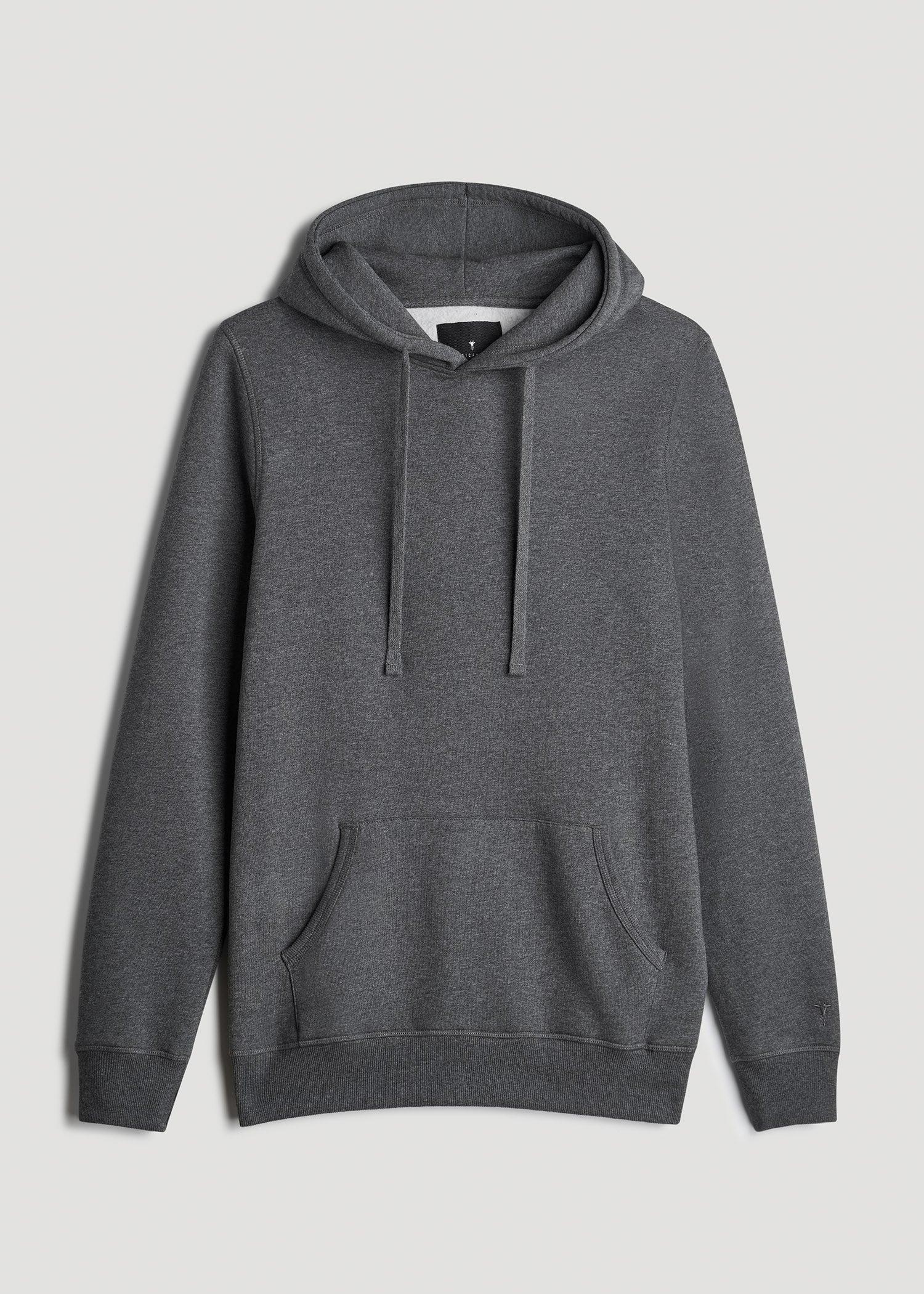 Wearever 2.0 Fleece Hoodie for Tall Men in Charcoal Mix Male Product Image