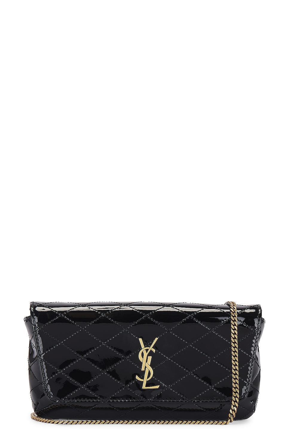 Saint Laurent Gaby Chain Phone Holder Bag Black.. Product Image