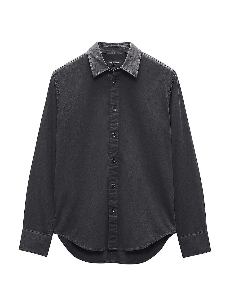 Mens Tomlin Cotton Button-Front Shirt Product Image