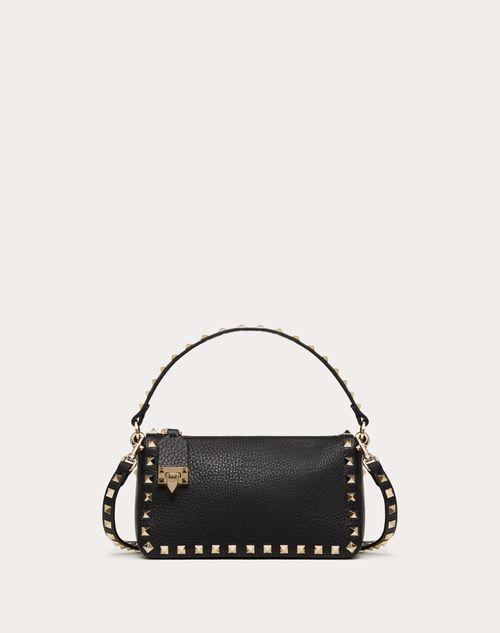 SMALL ROCKSTUD GRAINY CALFSKIN CROSSBODY BAG  Product Image