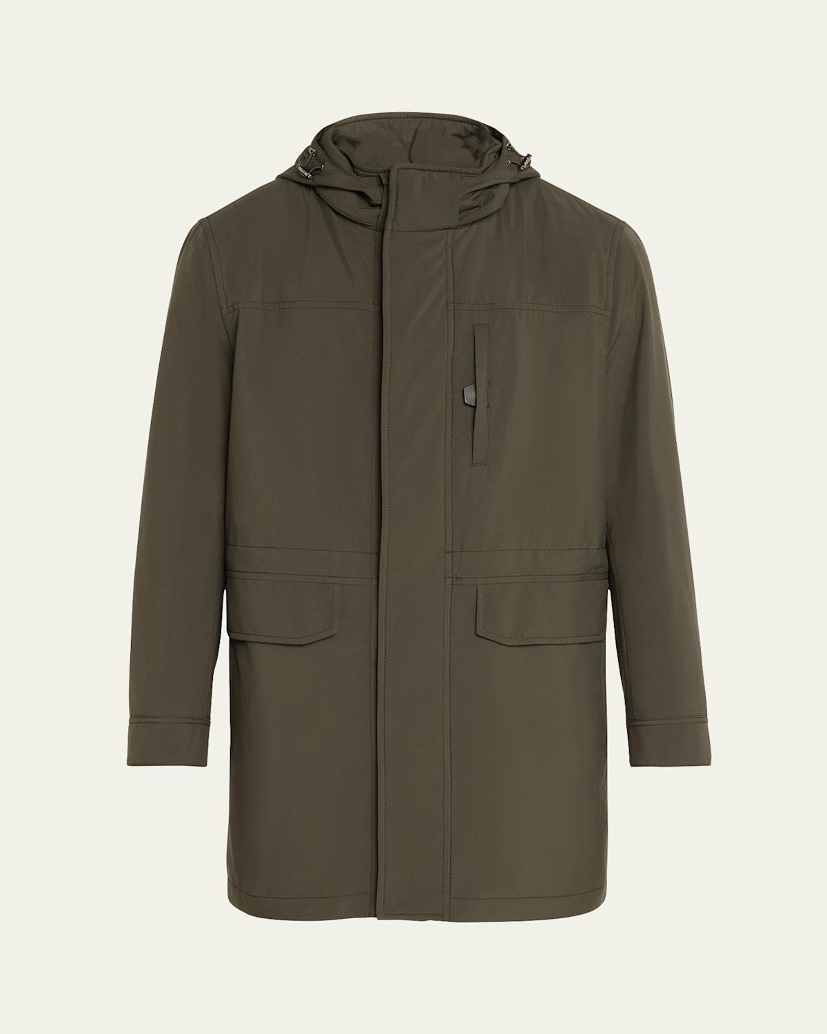 Mens Hooded Field Jacket Product Image