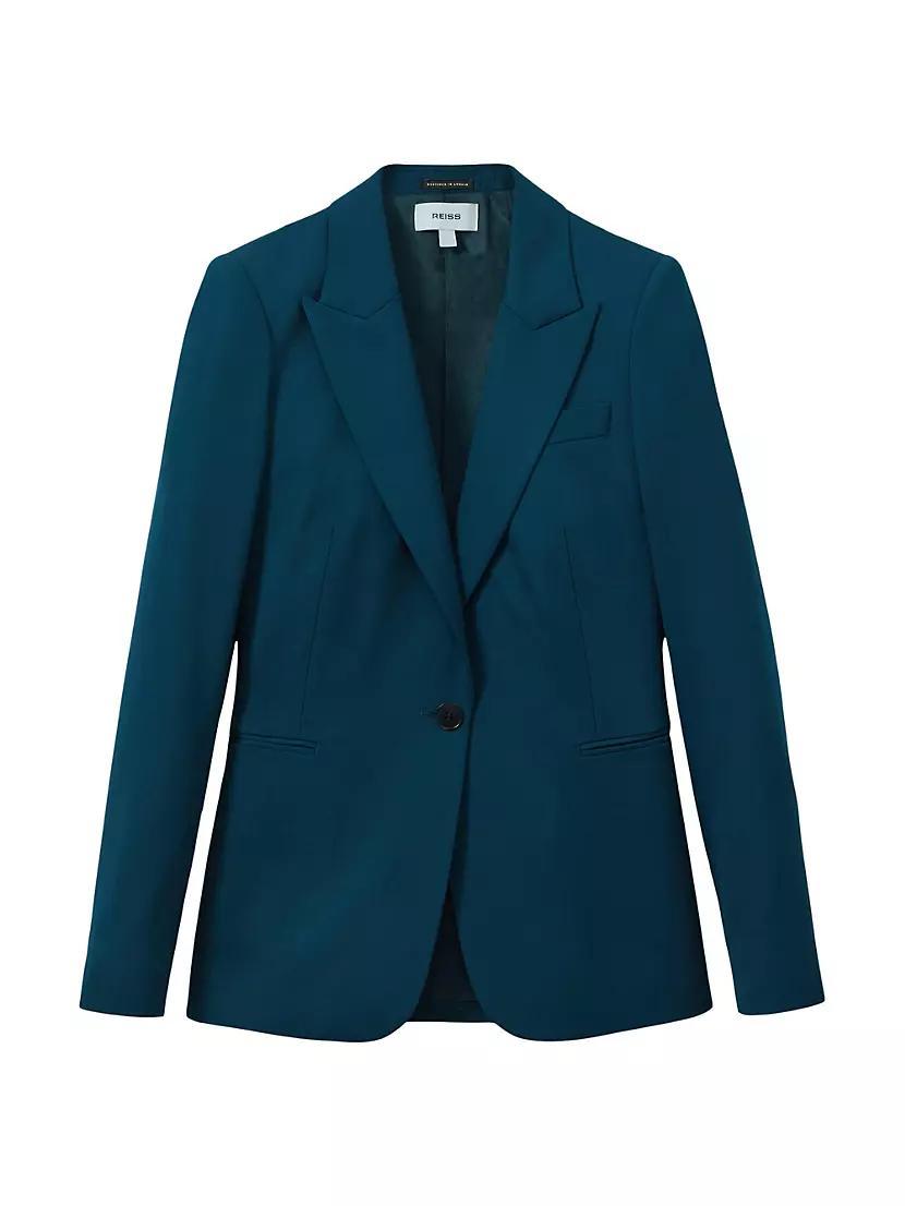 Jade Wool-Blend Blazer Product Image