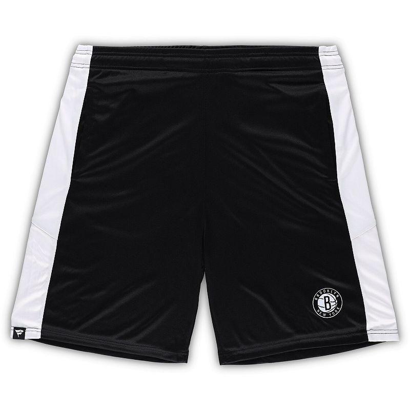 Mens Fanatics Branded Brooklyn Nets Big & Tall Champion Rush Practice Shorts Product Image