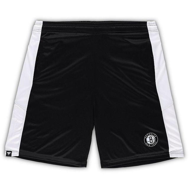 Mens Fanatics Branded Brooklyn Nets Big & Tall Champion Rush Practice Shorts Product Image