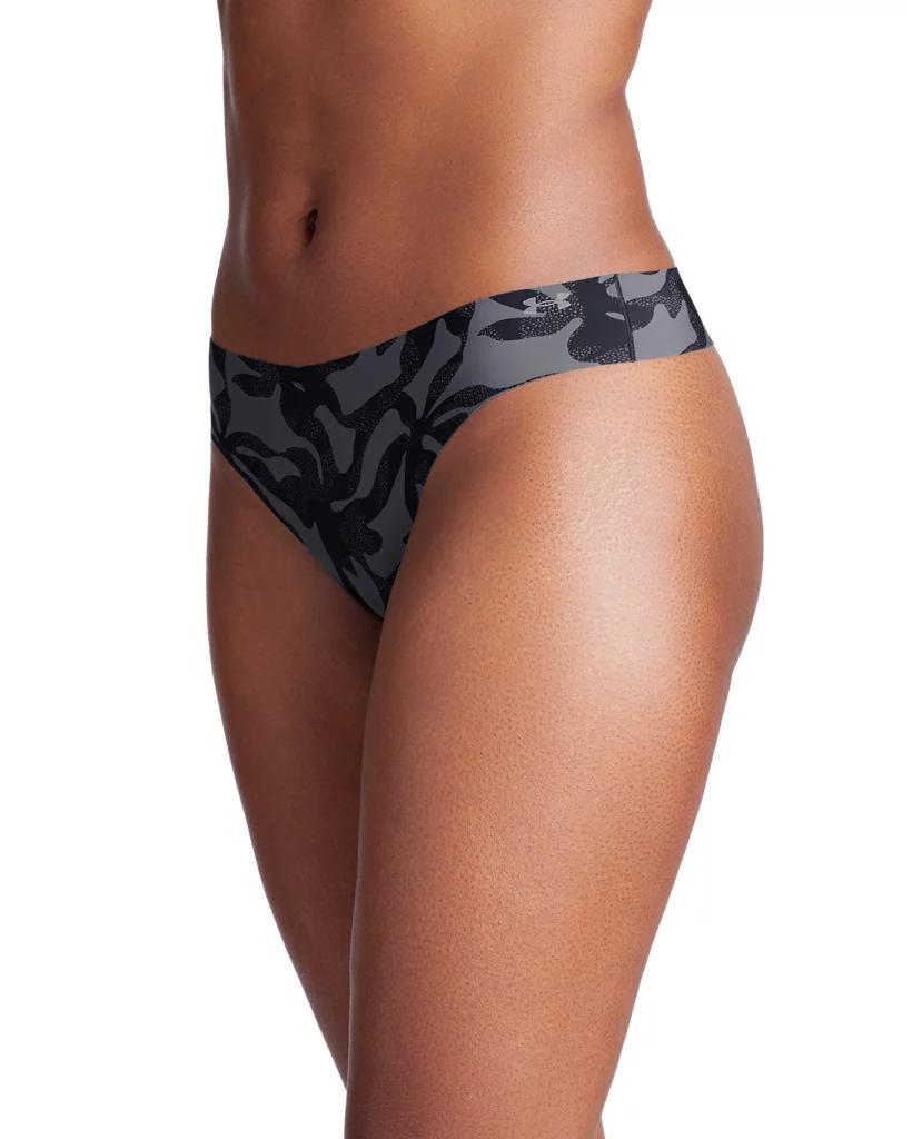 Women's UA Pure Stretch 3-Pack Printed No Show Thong Product Image