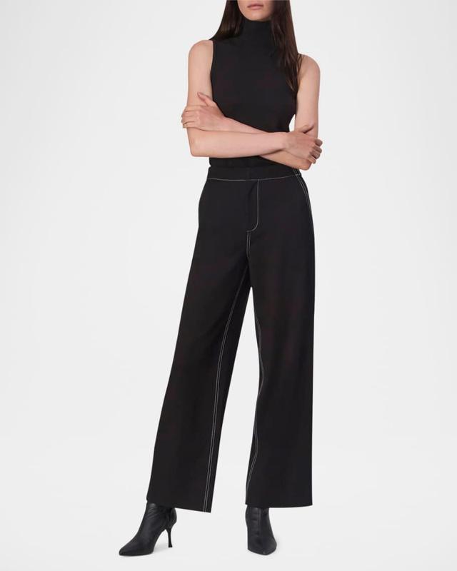 Irina Ponte Stitch Pants  Product Image