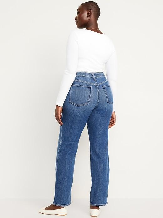 High-Waisted OG Loose Utility Jeans Product Image