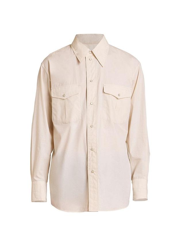 Mens Western Snap-Button Shirt Product Image