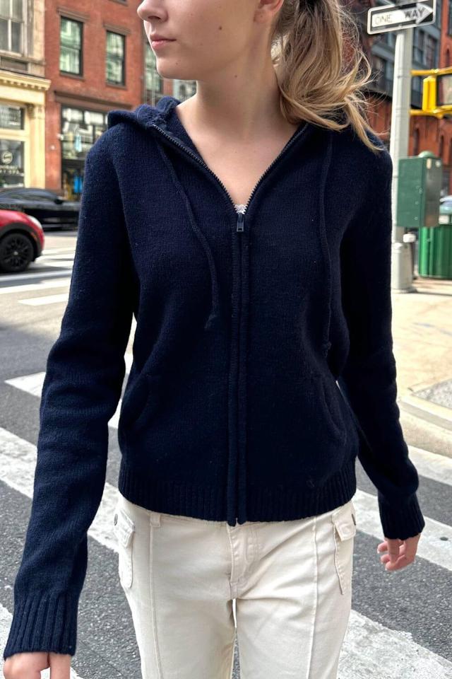 Alana Wool Zip-up Sweater Product Image