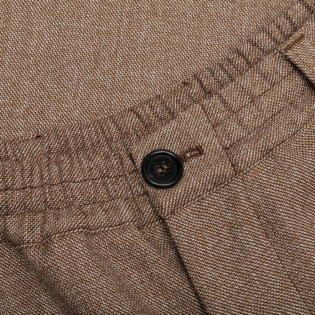 Tropical Wool Trousers - Raw Sienna Male Product Image