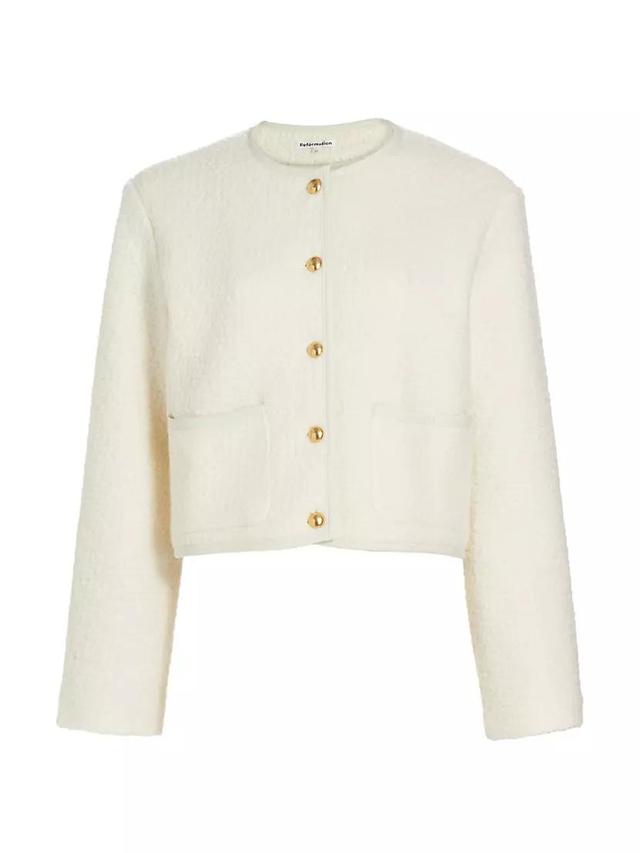 Dale Wool-Blend Crop Jacket Product Image