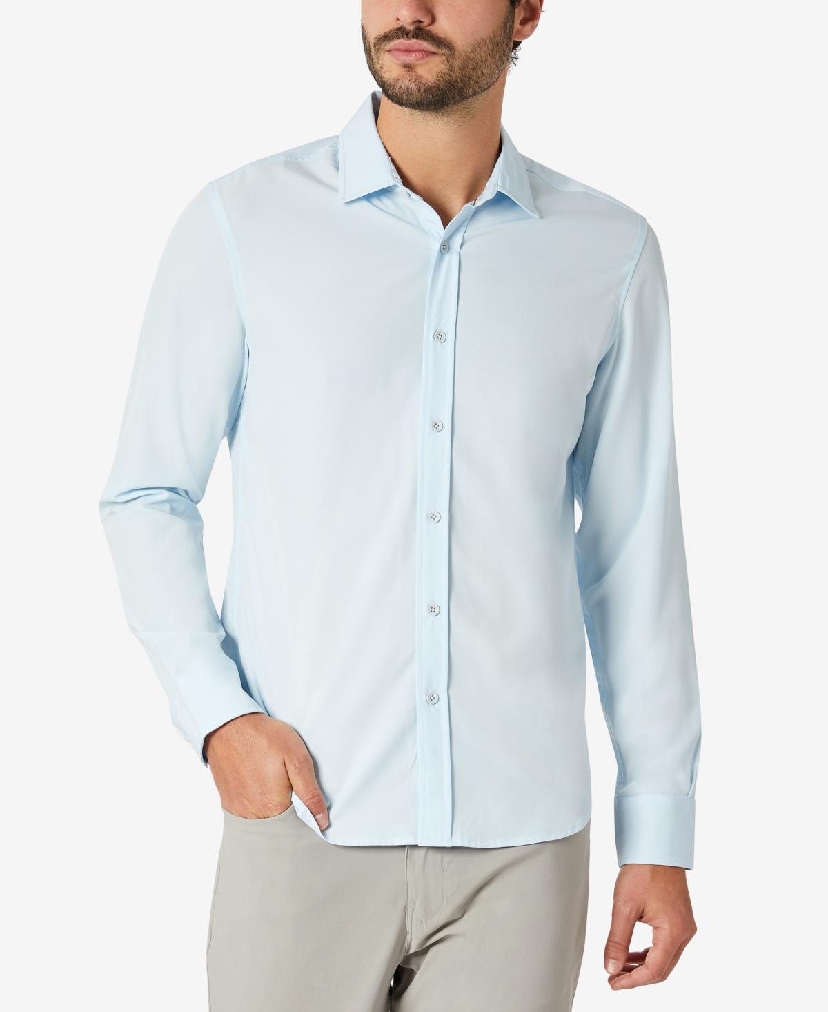 Kenneth Cole Mens Solid Slim Fit Performance Shirt Product Image