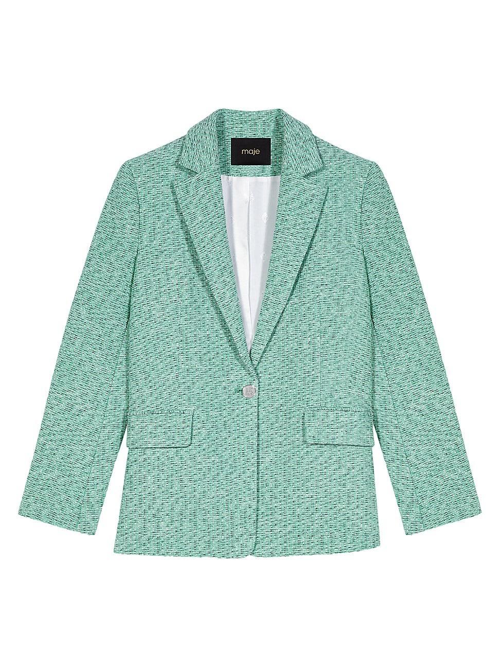 Maje Vrinny Tweed Blazer Product Image