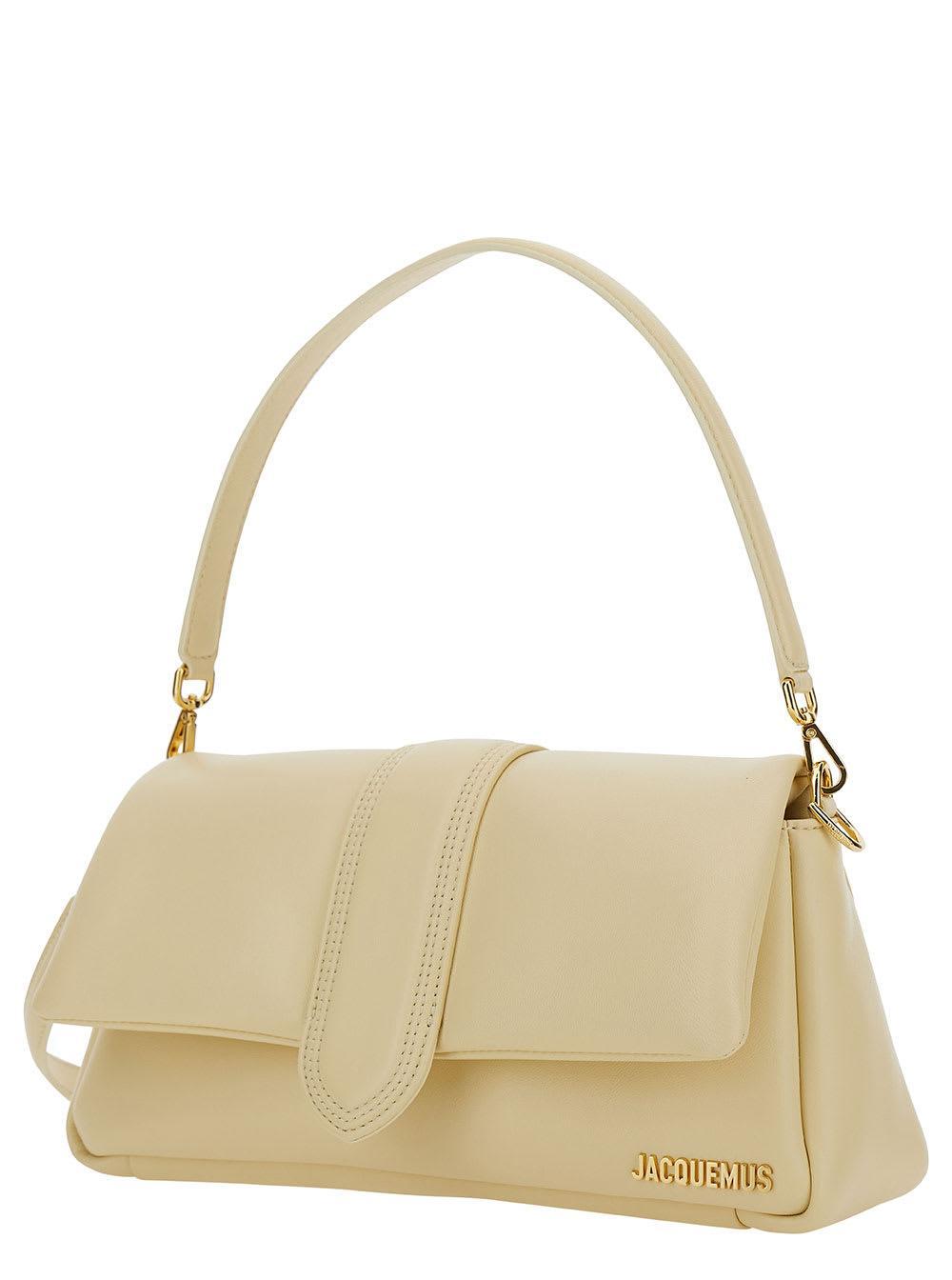 JACQUEMUS Le Bambimou Padded Shoulder Bag In Beige Product Image