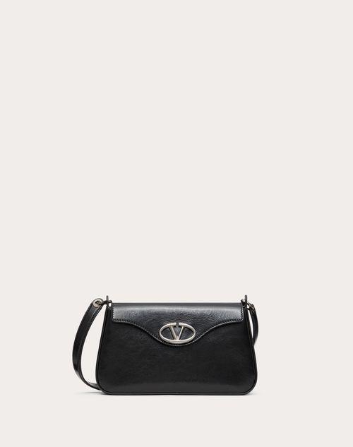 VLOGO THE BOLD EDITION MINI SHOULDER BAG IN SHINY CALFSKIN Product Image