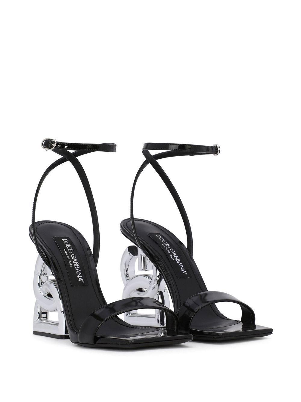 3.5 105mm patent leather sandals Product Image