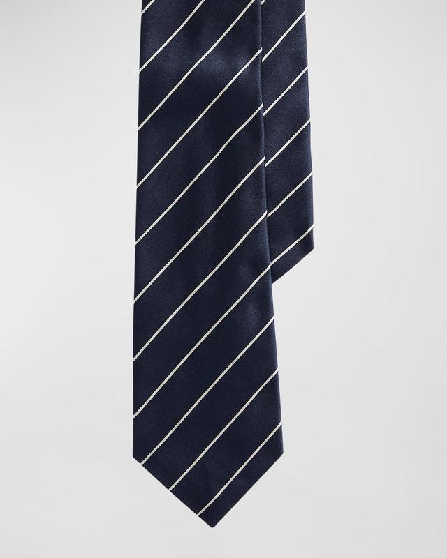 Ralph Lauren Purple Label Stripe Silk Tie Product Image