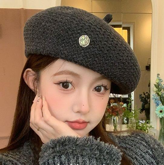 Plain Knit Beret product image