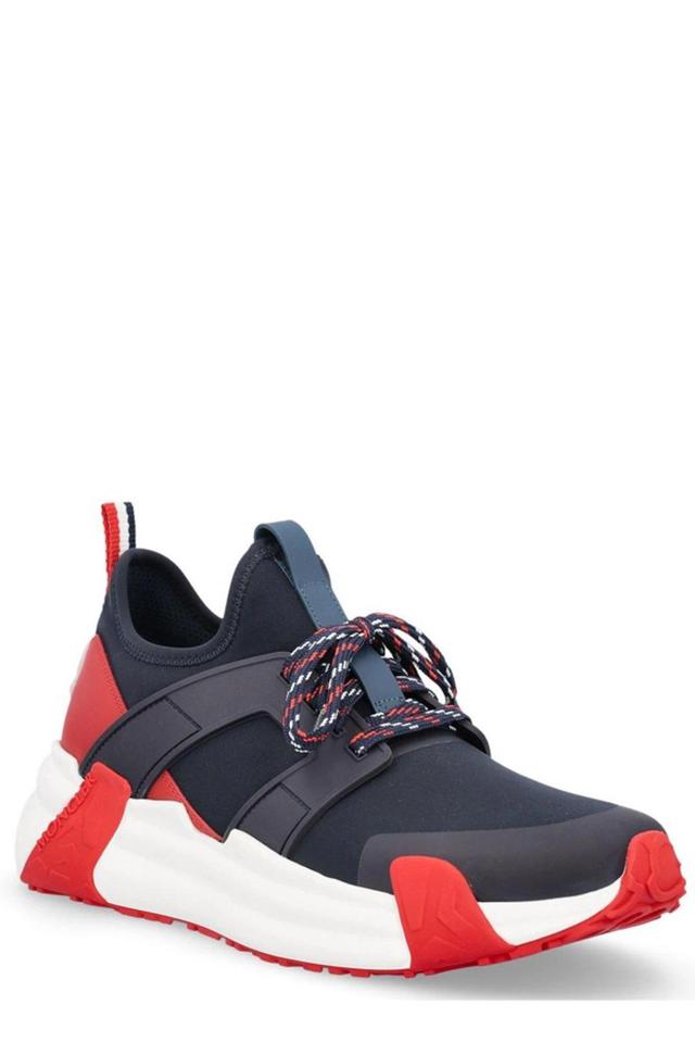 Men's Lunarove Nylon Low-top Sneakers In Blue Red Product Image