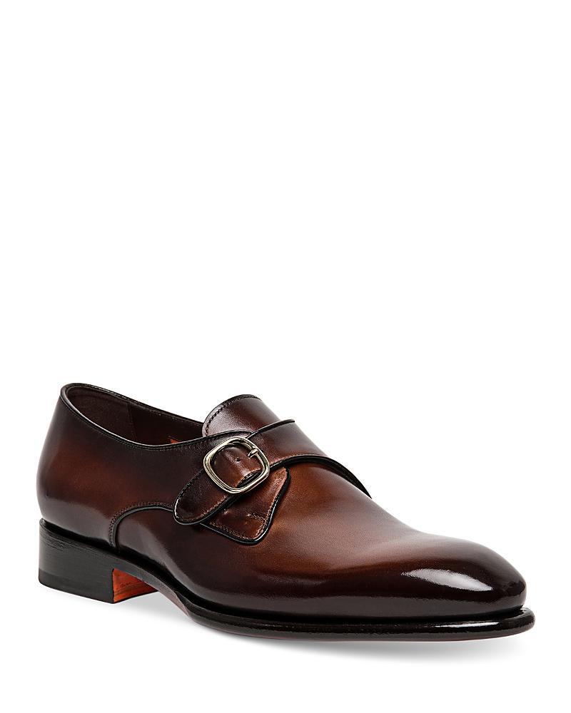 Santoni Mens Carter Monk Strap Dress Shoes Product Image