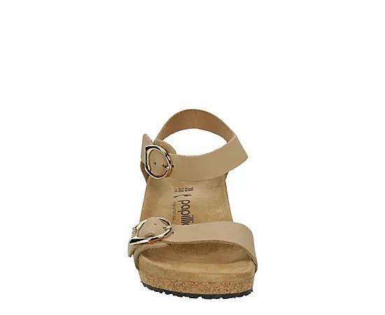 Papillio by Birkenstock Womens Soley Leather Platform Wedges Product Image