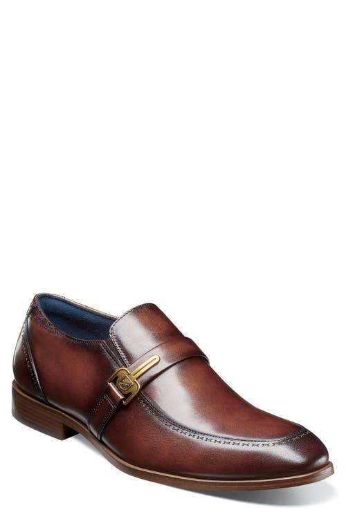 Stacy Adams Buckley Moc Toe Slip-On Men's Lace Up Wing Tip Shoes Product Image