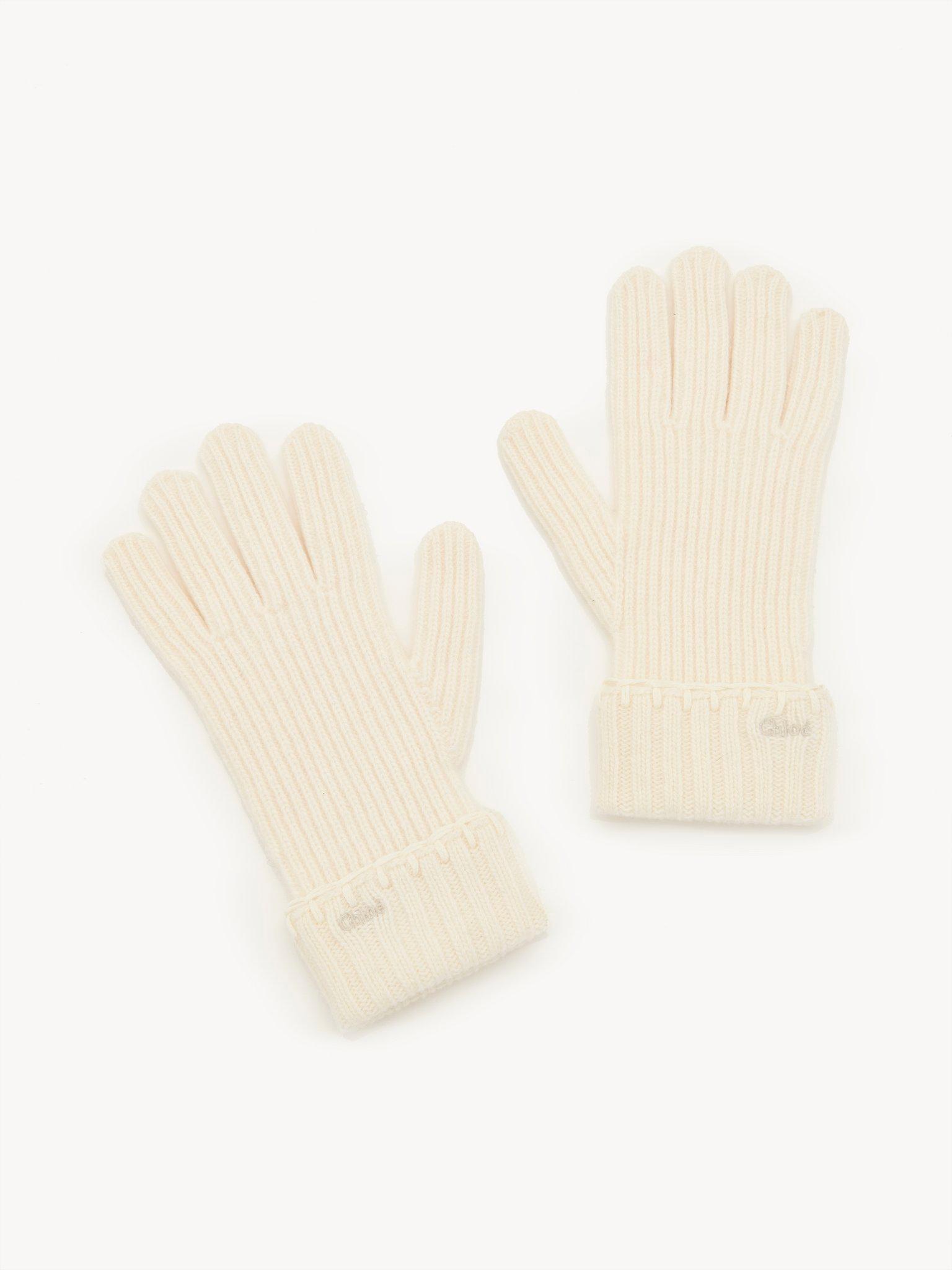 Gloves in superfine wool & cashmere Product Image